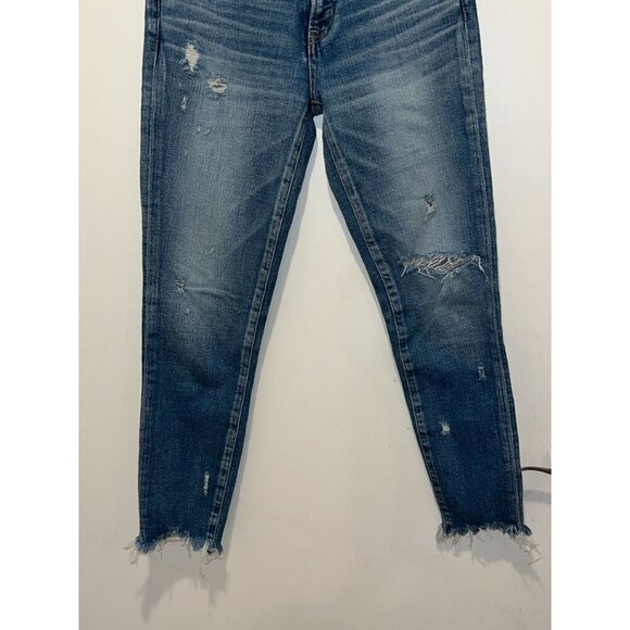 Moussy Vintage Glendale Mid Rise  Ankle Skinny Jeans Women Size 26 - Picture 4 of 11